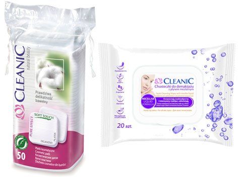 produkty do demakijażu Cleanic