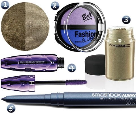 kolory do brązowych oczu