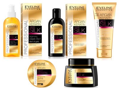 Eveline do włosów, arganowe kosmetyki
