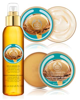 arganowe kosmetyki, The Body Shop