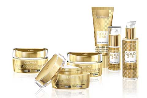 kremy Dermika Gold 24 Total Benefit