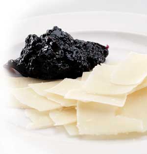 jeżyna z parmezanem