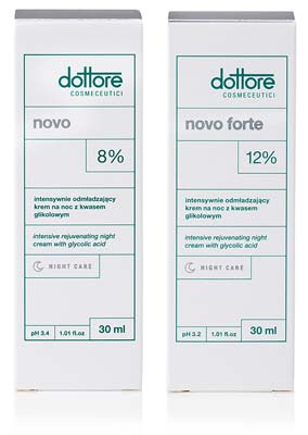krem z kwasem glikolowy, kremy Dottore