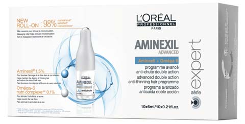 Aminexil, wypadanie włosów