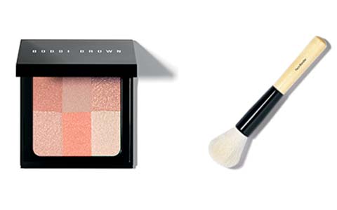Brightening Brick, paleta rozświetlająca, róż Bobbi Brown