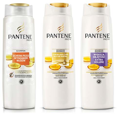 szampony Pantene, antyoksydanty w szamponach