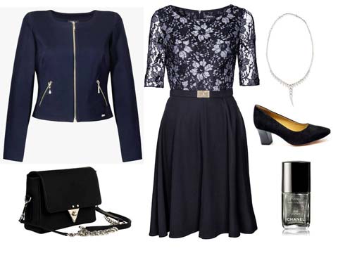 koronki, modne stylizacje