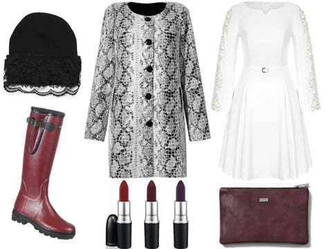 koronki, modne stylizacje