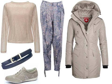 koronki, modne stylizacje