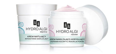AA Hydro Algi, kremy AA, kremy Oceanic, kosmetyki z algami, testy kosmetyków