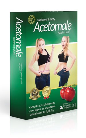 Acetomale, suplement wspomagający odchudzanie
