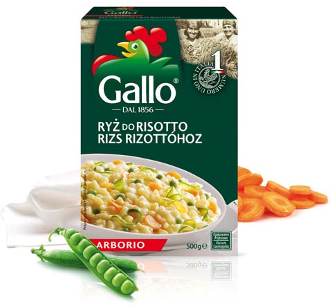 ryż do risotto, ryż Gallo