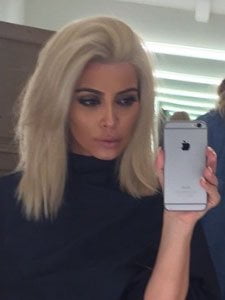 Olaplex, Kim Kardashian blond