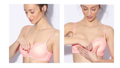 biustonosz z pomką, biustonosz Etam