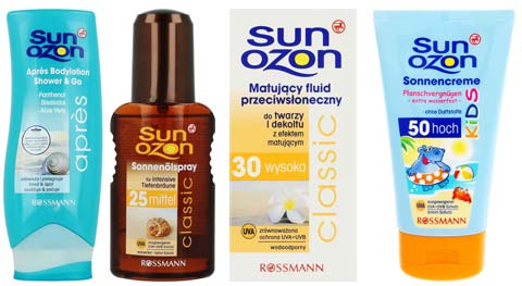 Ozon Sun do opalania