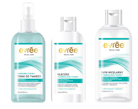 evree, tonik evree, płyn micelarny evree, peeling evree
