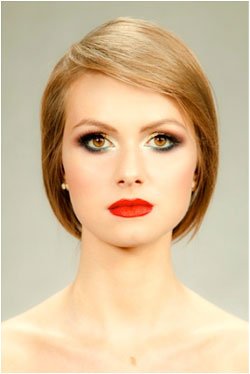 Makijaż glamour, makijaż krok po kroku, Małgorzata Bałdowska