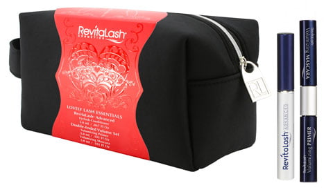 makijaż na walentynki, Revitalash, zestaw Revitalash