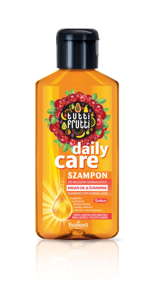 Farmona Tutti Frutti Argan oil i zurawina - szampon Farmona Tutti Frutti Argan oil i zurawina - szampon
