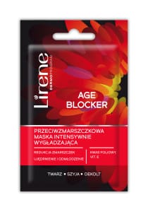 Lirene Age Blocker - Przeciwzmarszczkowa maska intensywnie wygładzająca  Lirene Age Blocker - Przeciwzmarszczkowa maska intensywnie wygładzająca