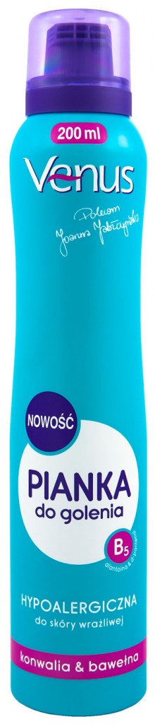 Venus pianka do golenia