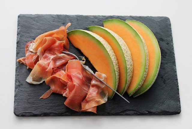 melon-ham-fruit-meat-39350