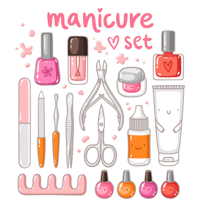 Manicure-set manicure